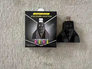 Usb 7.1 Channel Virtual Surround Sound Adapter External Card