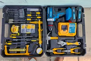 Makita 18v Cordless Power Tool Kit Complete Set With Case