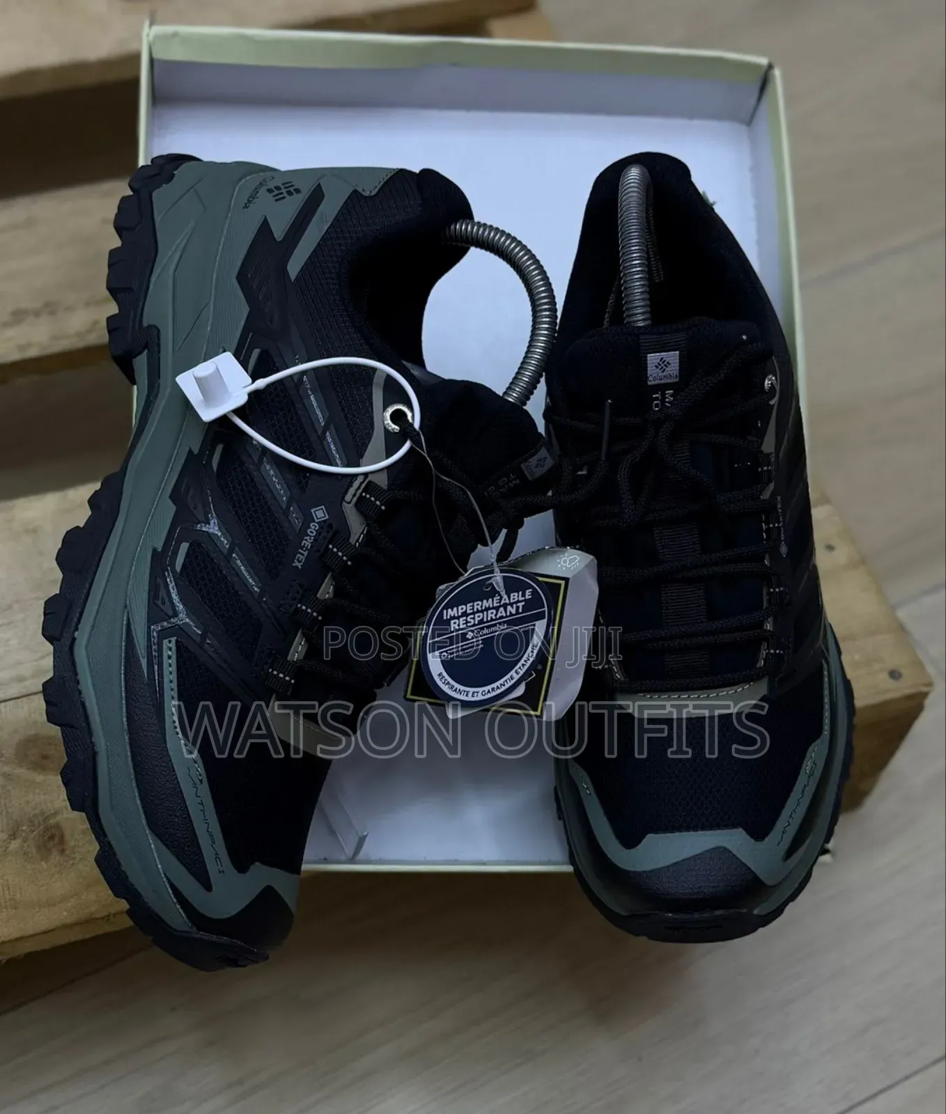 Men's Shoes Vya Leather Materials Vya Goretex Brand