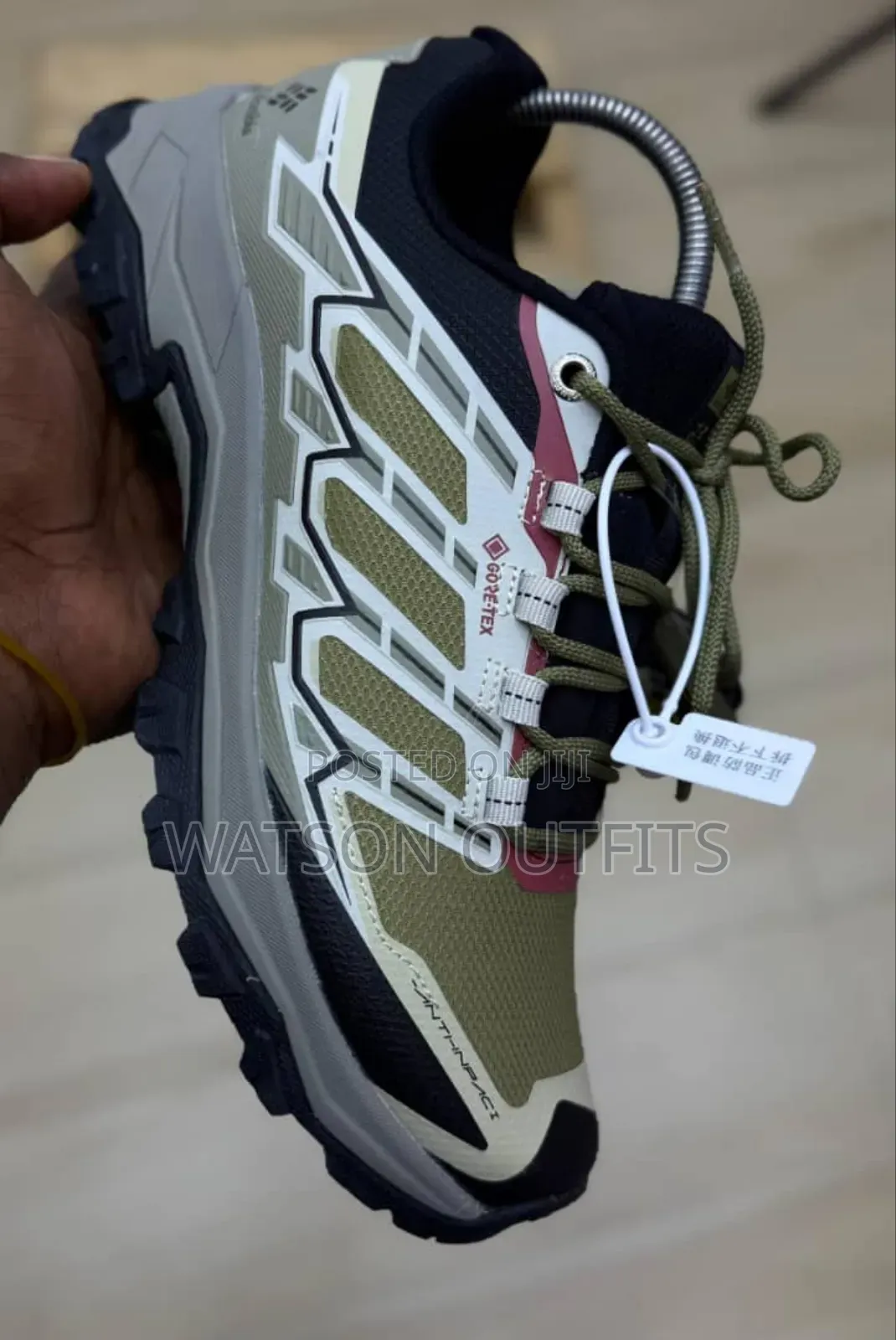 Men's Shoes Vya Leather Materials Vya Goretex Brand