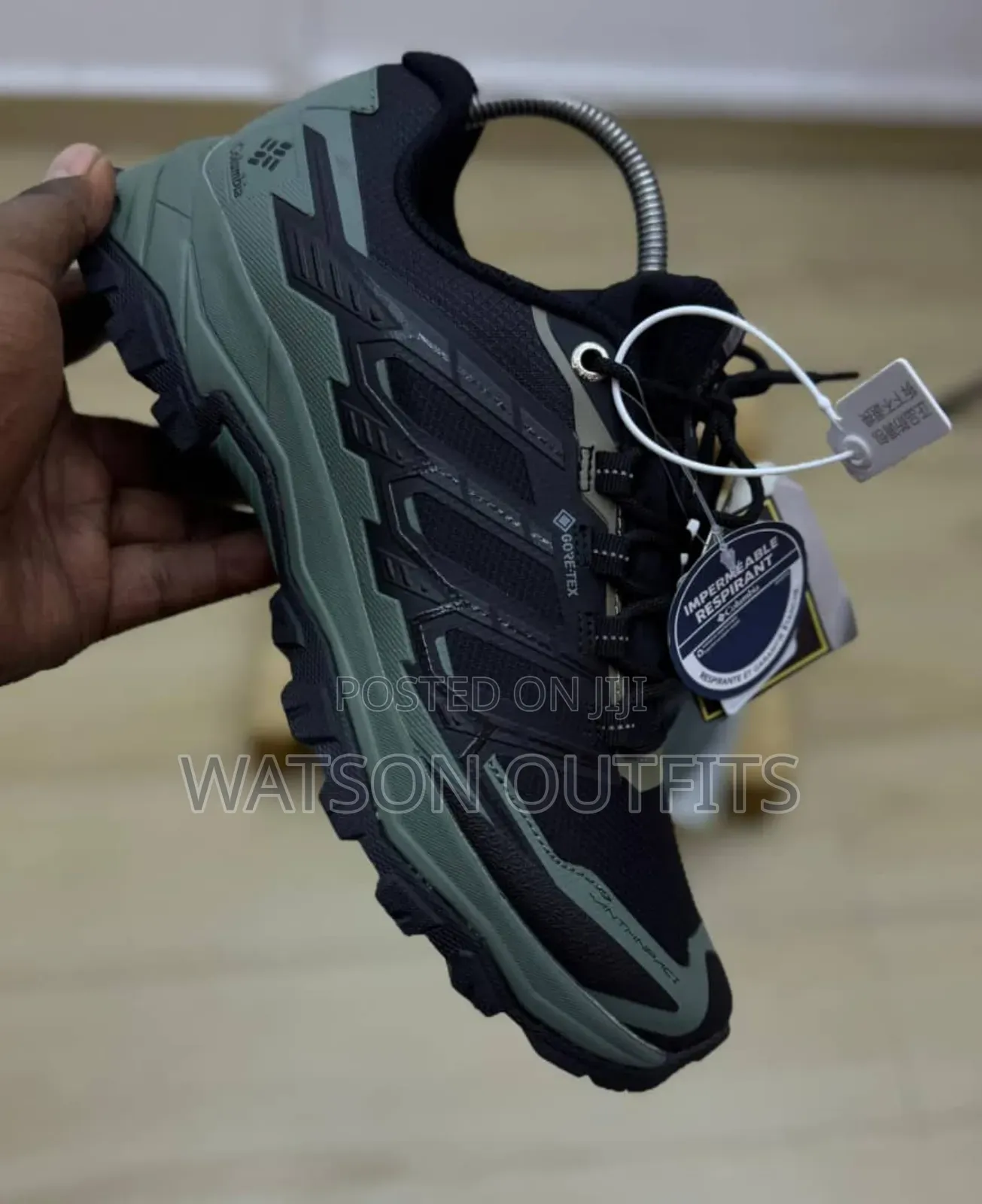 Men's Shoes Vya Leather Materials Vya Goretex Brand