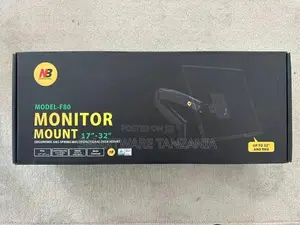 F80 Monitor Mount 17-32 Inch Desk Spring Arm Adjustable Vesa