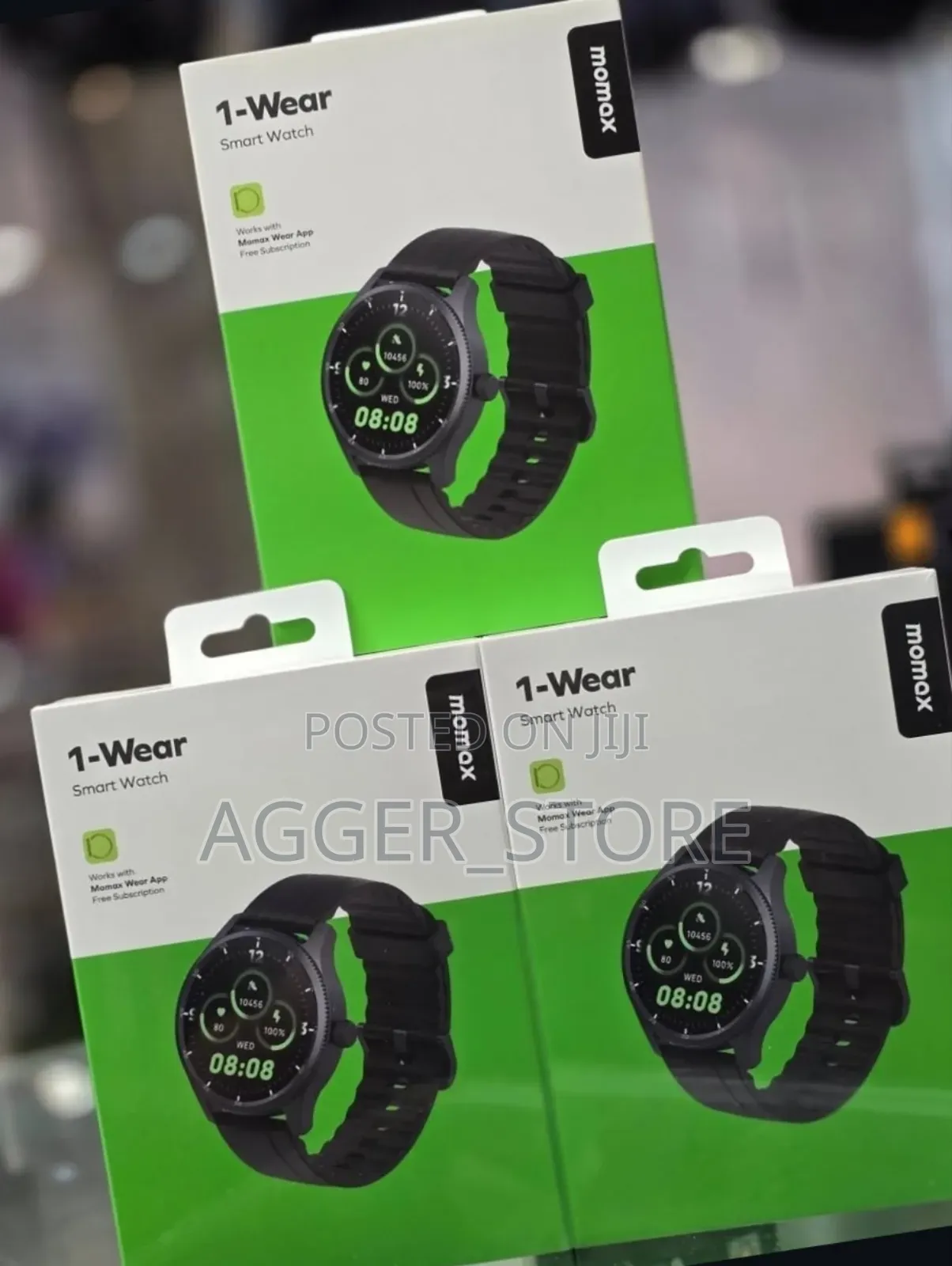 1-Wear Smartwatch Round