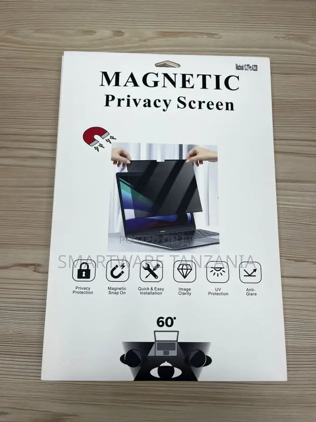 Easy Snap-on Magnetic Privacy Screen Guard Laptops With Image Clarity