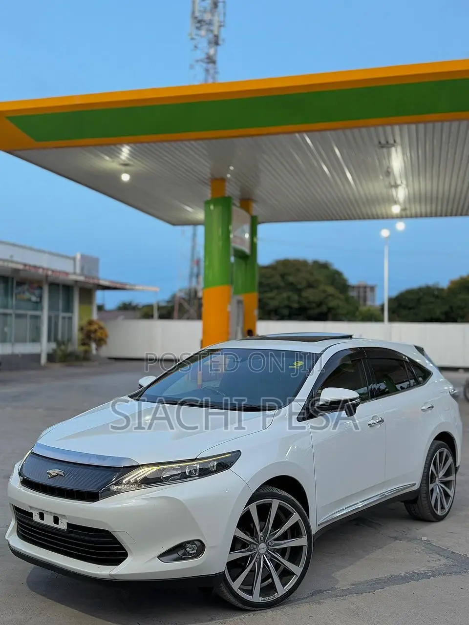 Toyota Harrier 2015 White