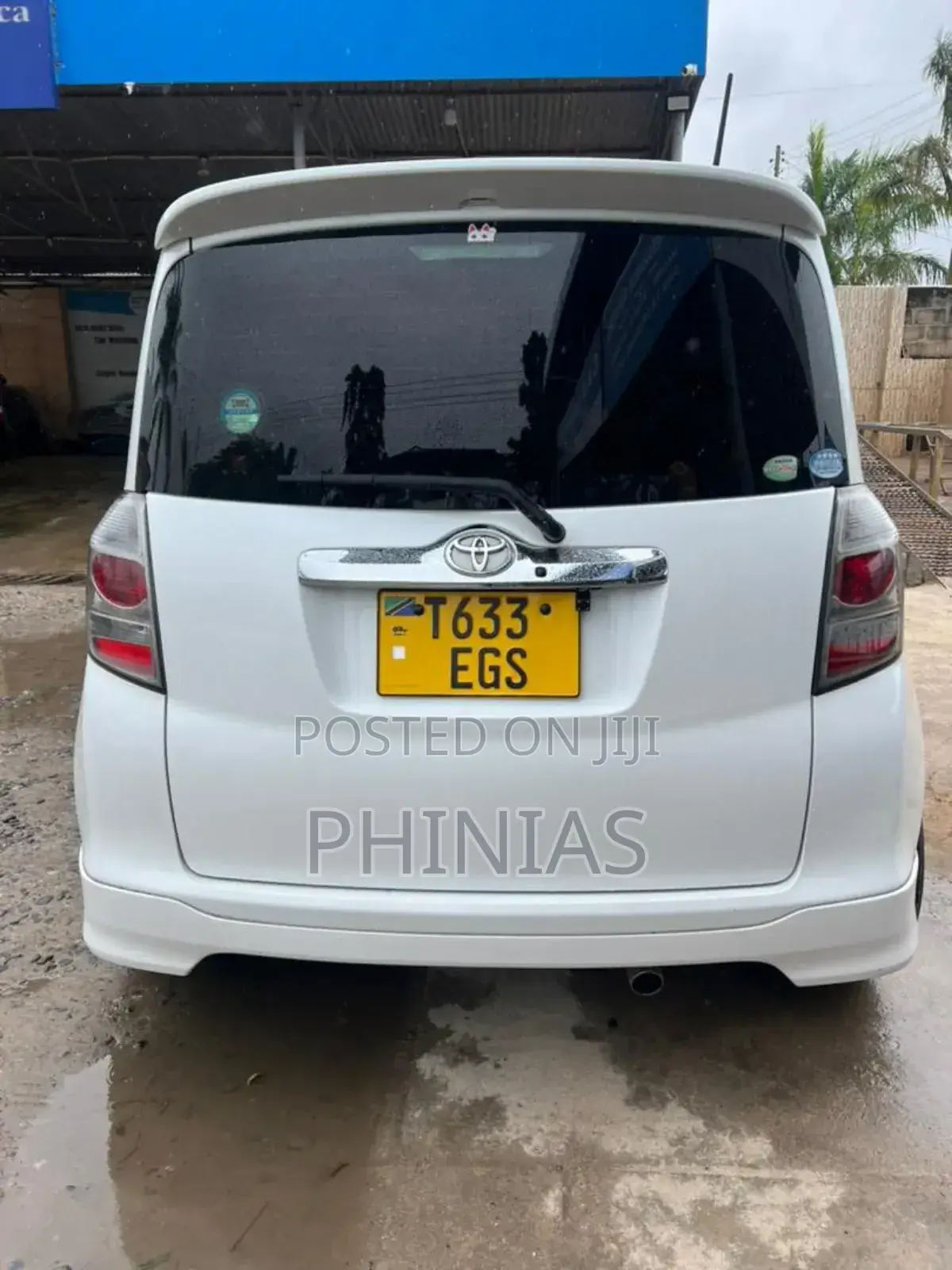 Toyota Ractis 2008 White