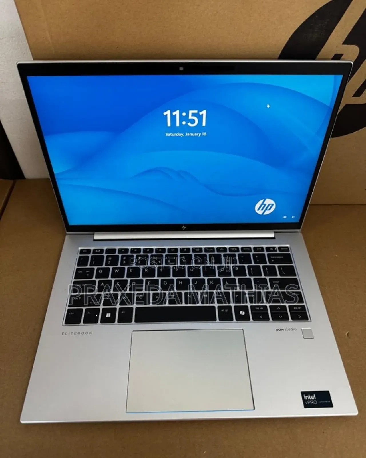 New Laptop HP EliteBook 840 G11 16GB Intel Core Ultra 7 SSD 1T