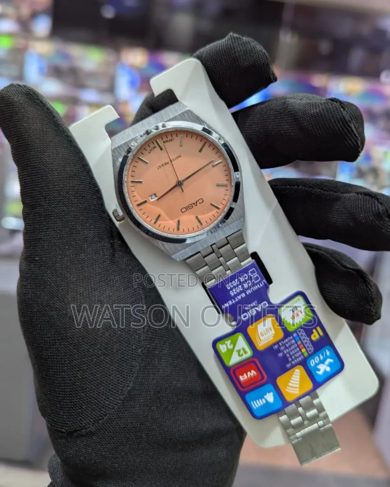 Saa or Watches Za Square Form Za for Men's Aand Women's