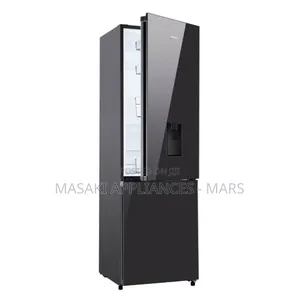 New! Hisense Fridge H300bbl-Wd Black With Water Dispenser