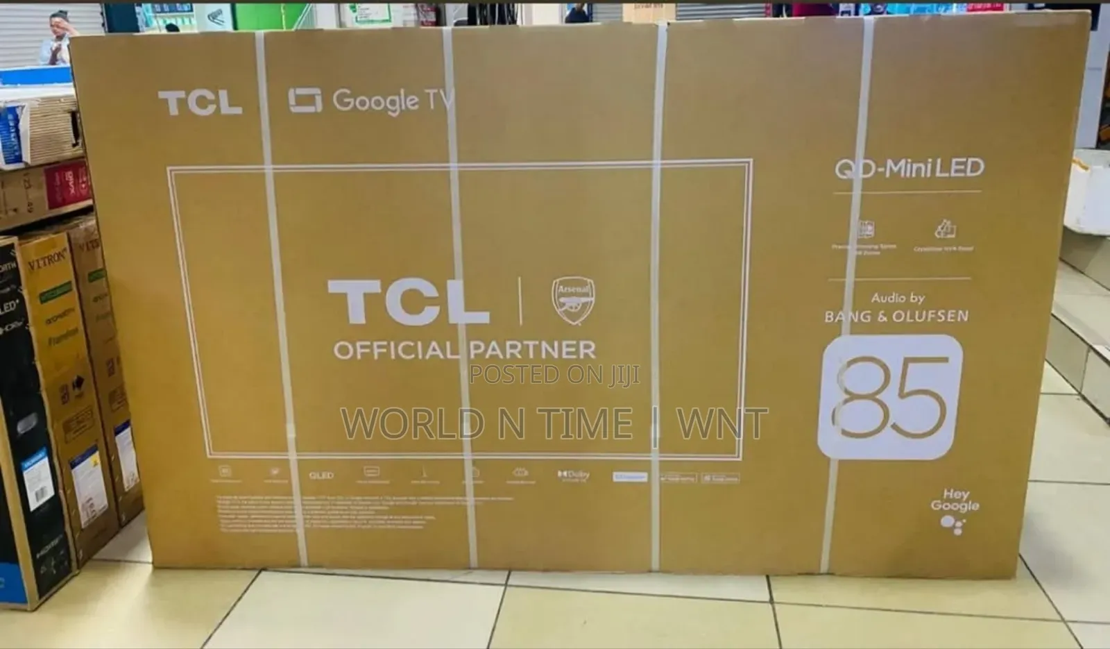 TCL 85c7k-Uk | 85 Inch Qd-Mini Led Ultra Hd HDR Smart Tv 2025