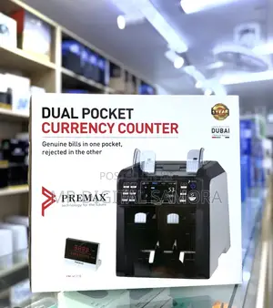 Dual Pocket Currency Counter
