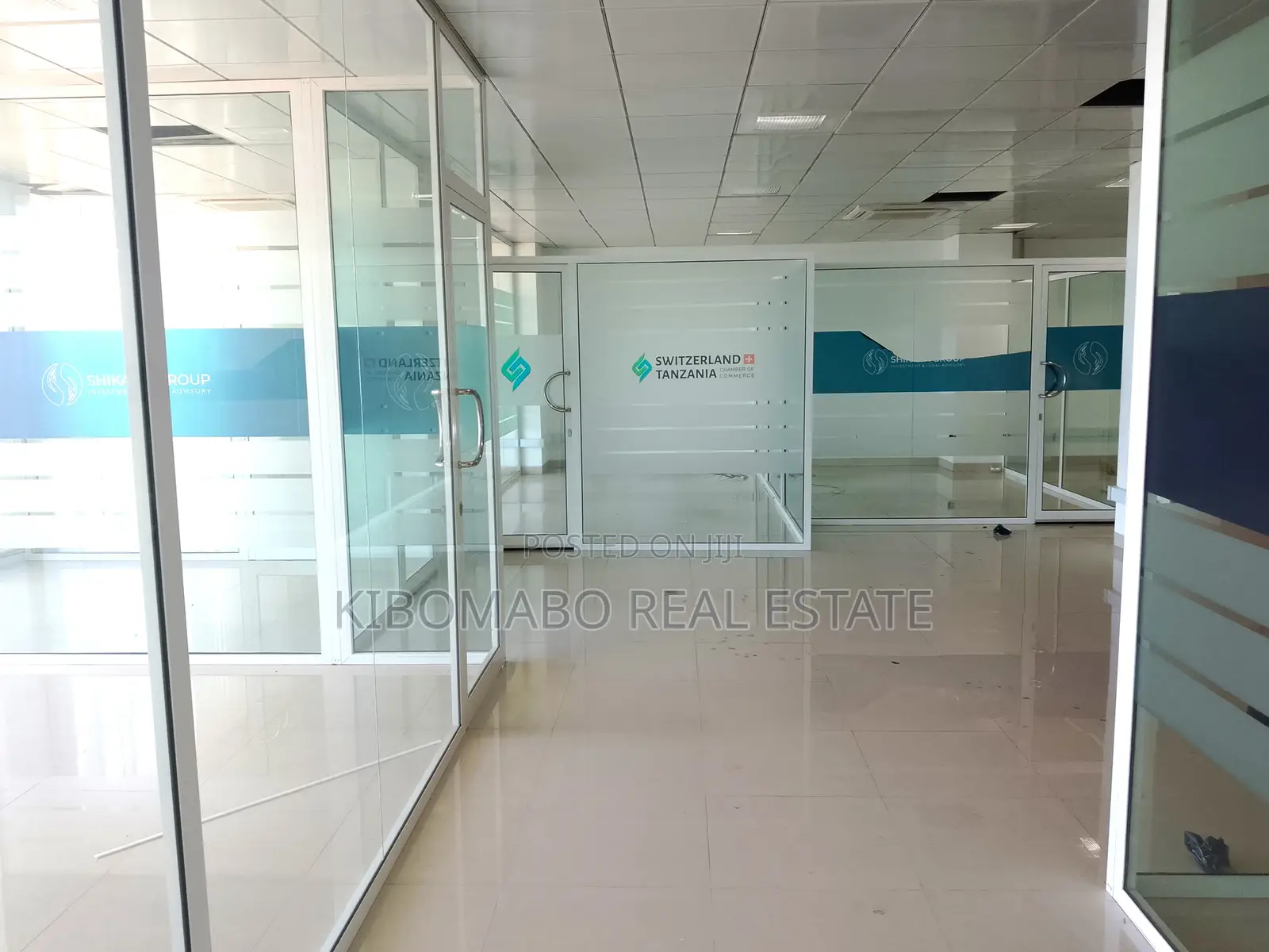 Glass Partitions Office Space Rental - Oysterbay || Ada Estate