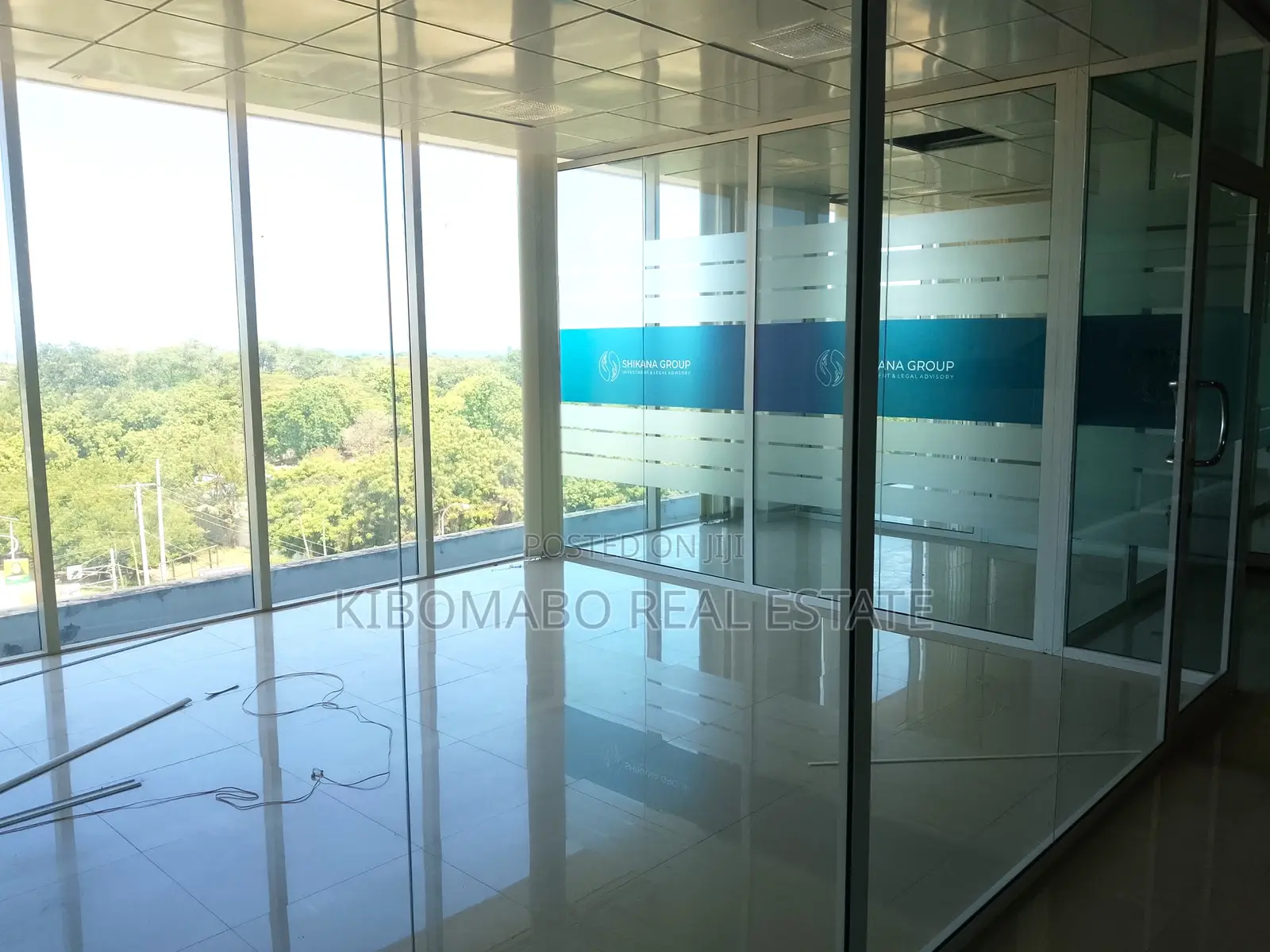 Glass Partitions Office Space Rental - Oysterbay || Ada Estate