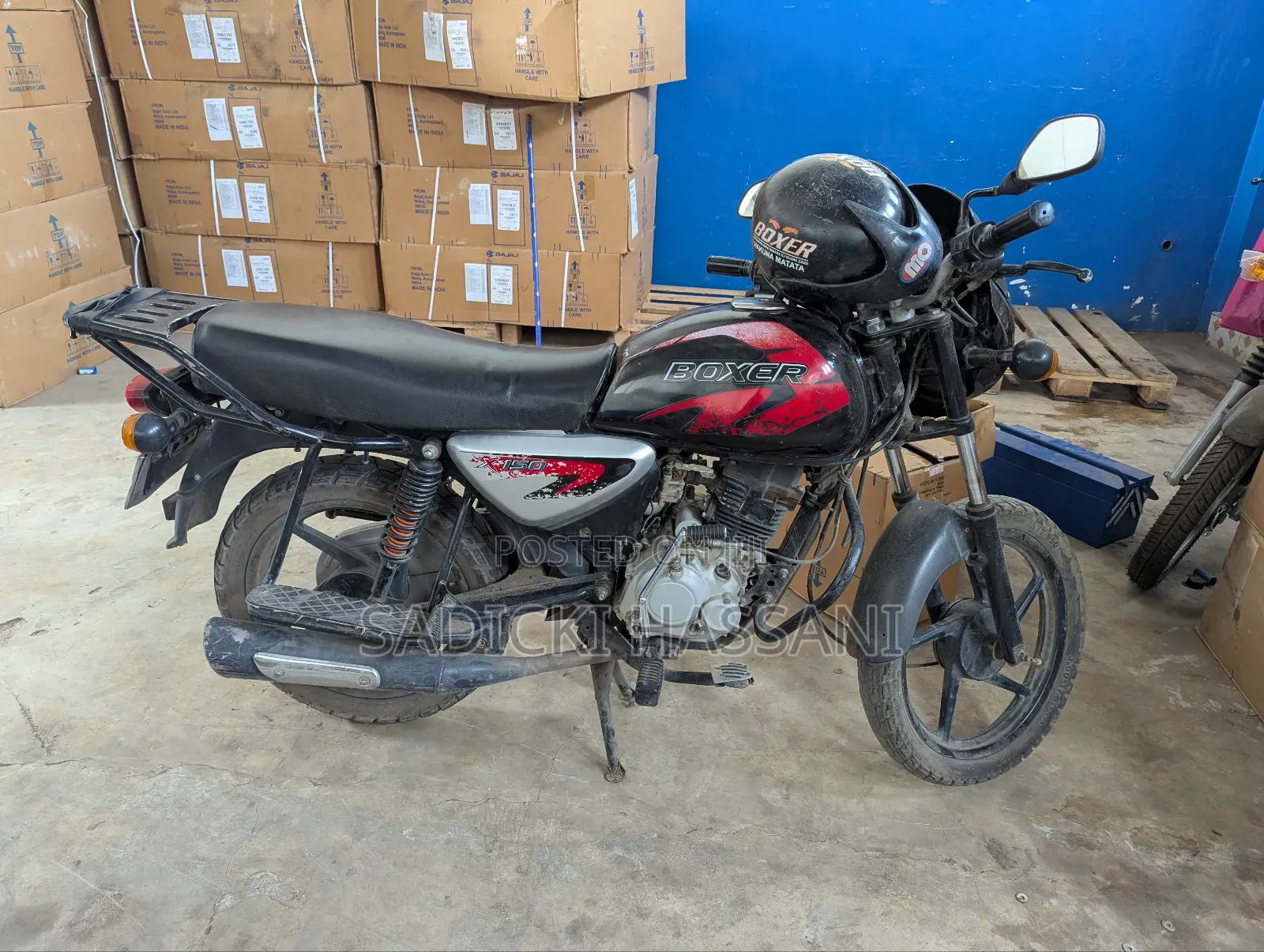 Bajaj Boxer 150 UG 2022 Black