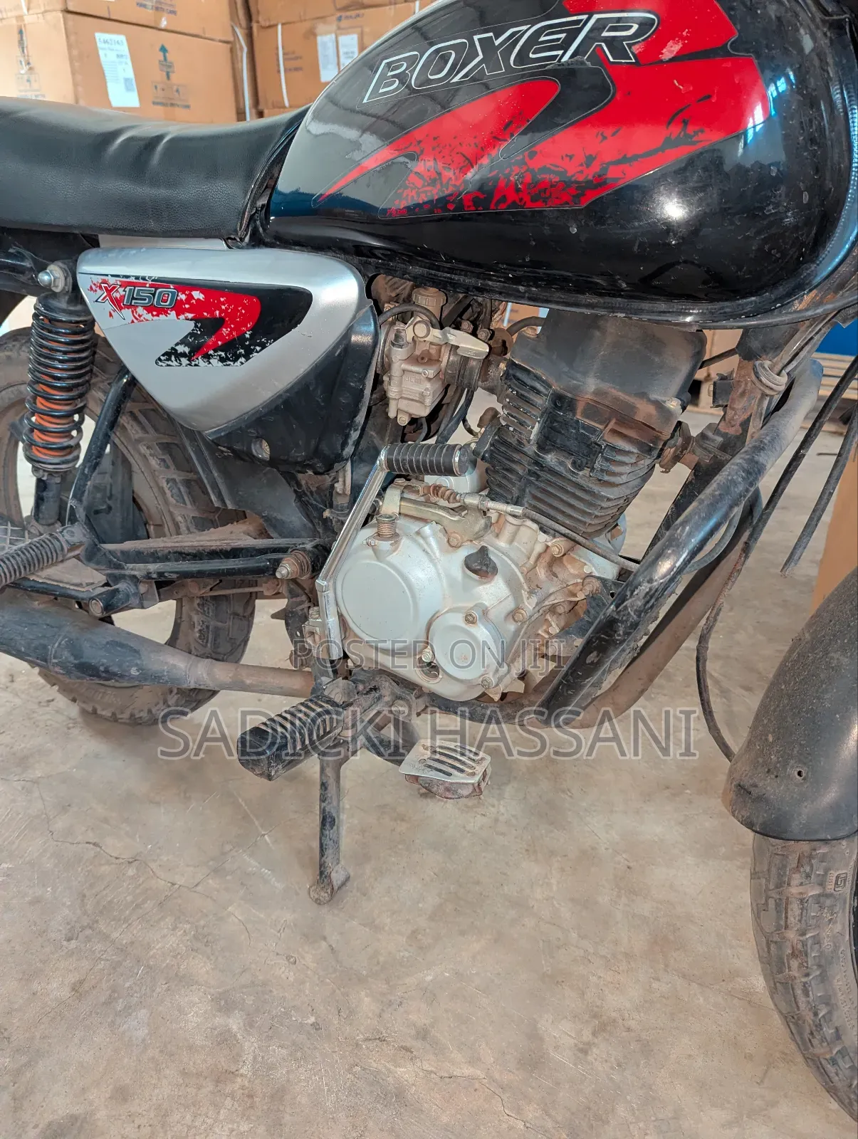 Bajaj Boxer 150 UG 2022 Black