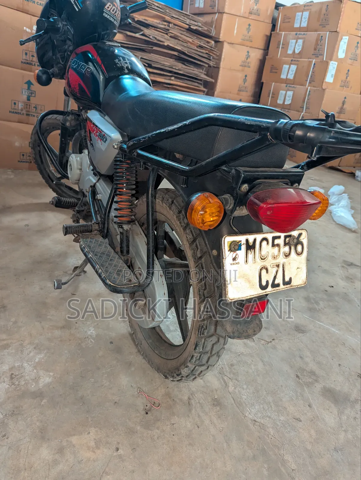 Bajaj Boxer 150 UG 2022 Black