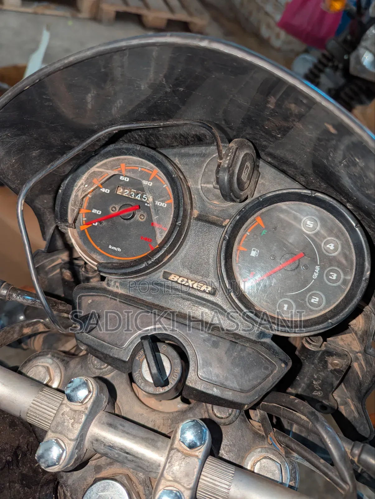 Bajaj Boxer 150 UG 2022 Black