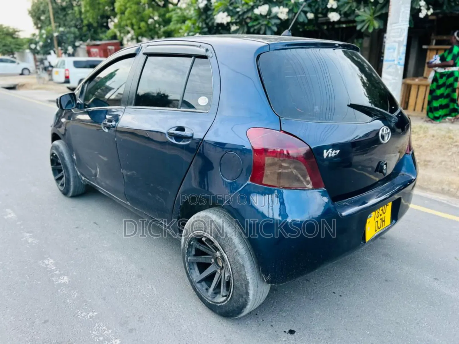 Toyota Vitz 1.0 FWD 3dr 2005 Blue