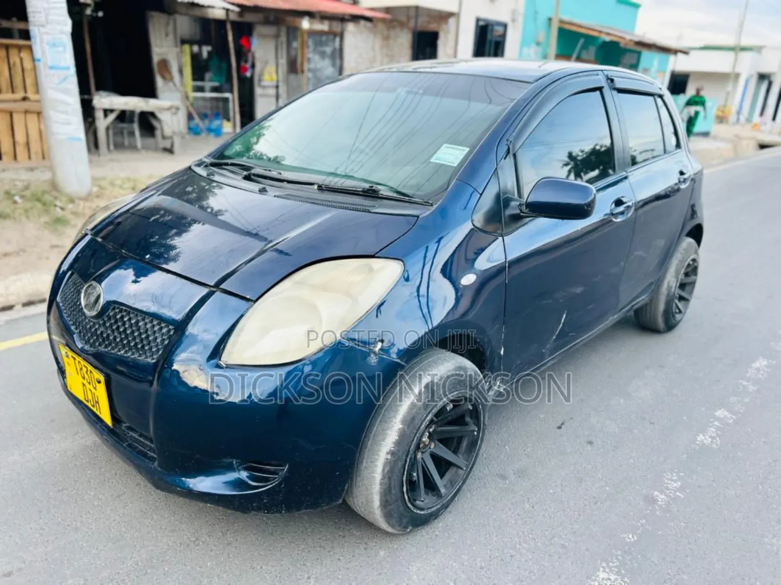 Toyota Vitz 1.0 FWD 3dr 2005 Blue