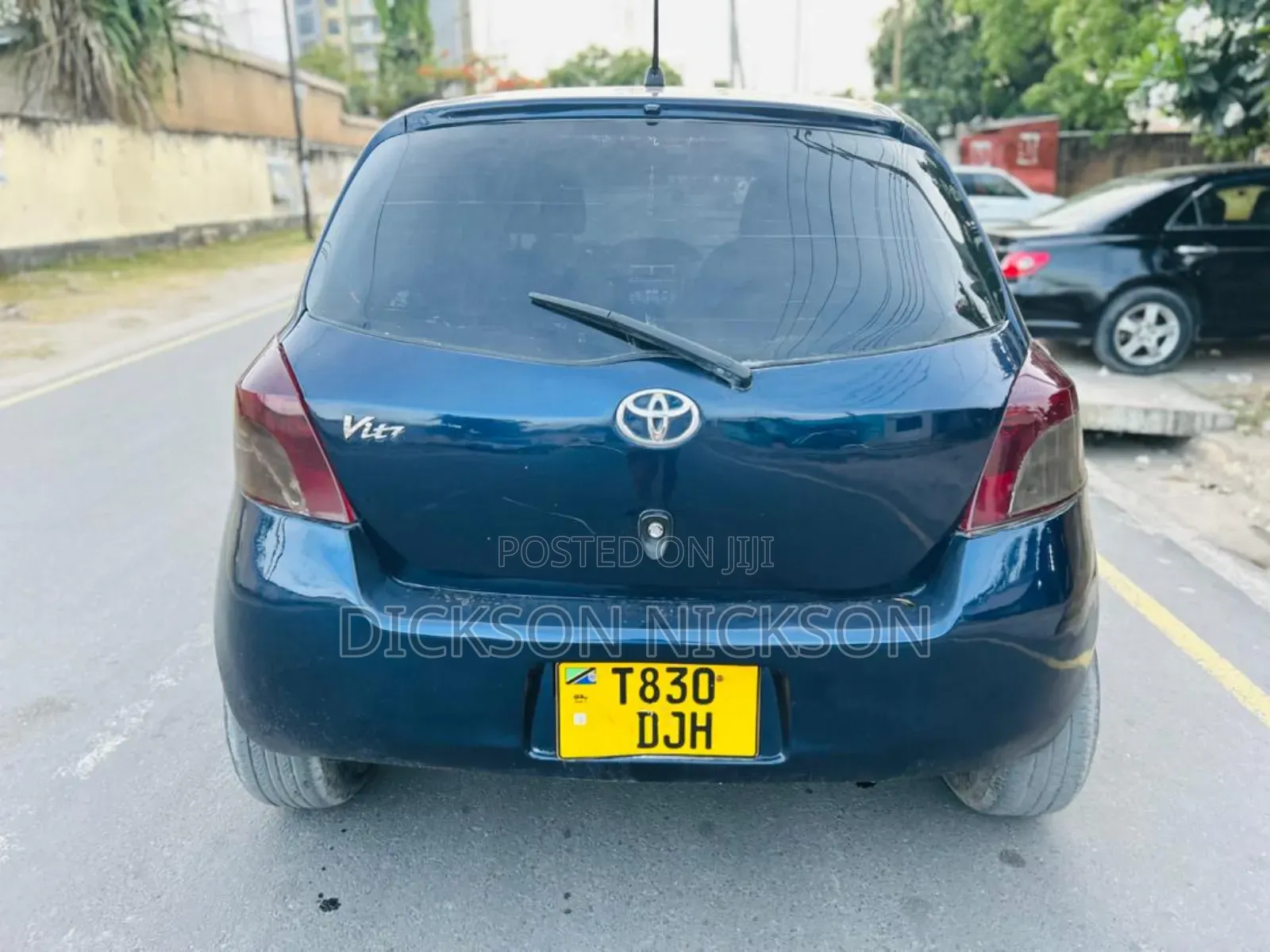 Toyota Vitz 1.0 FWD 3dr 2005 Blue