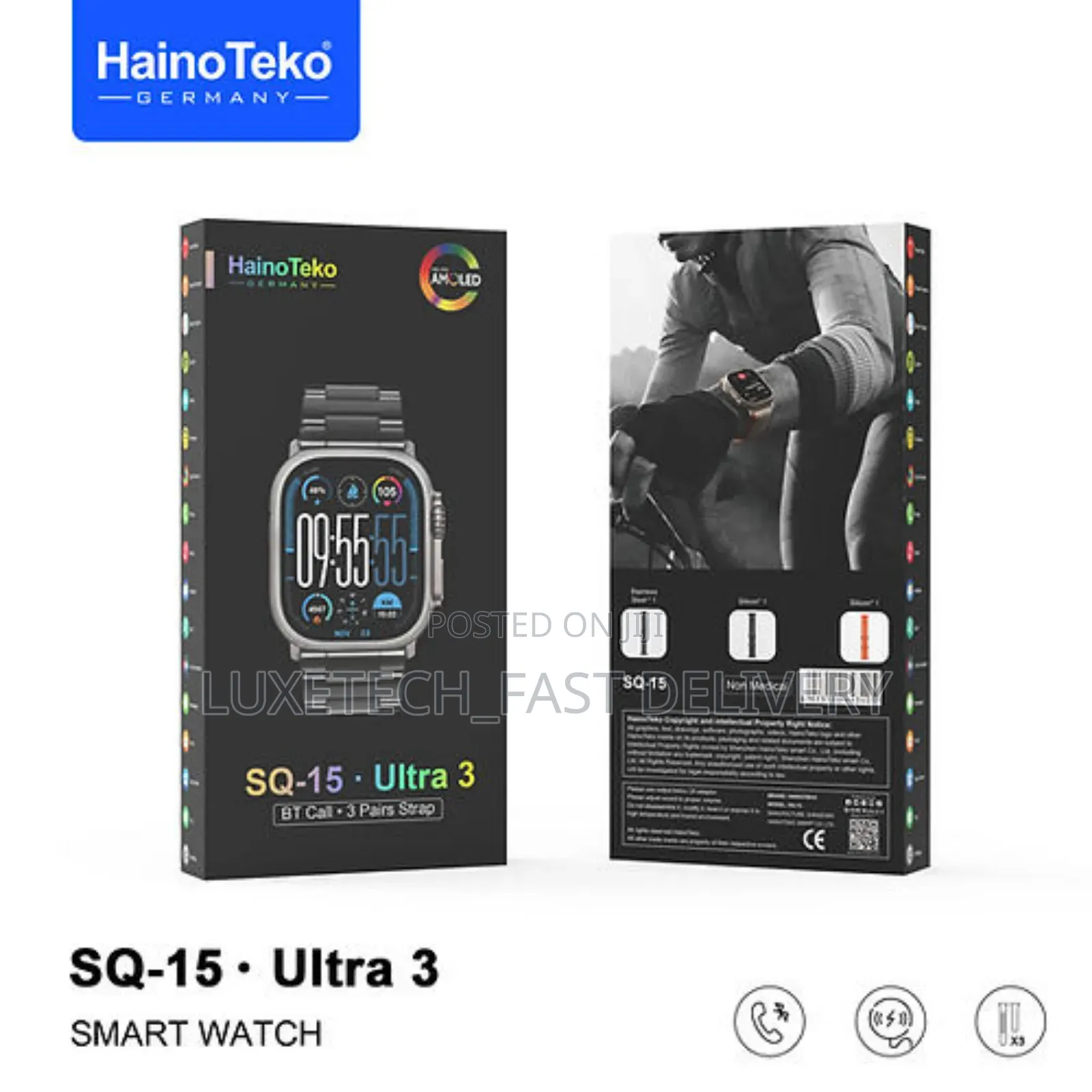 Haino Teko Sq-15 Ultra 3 Smart Watch