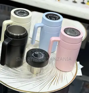 Colorful Insulated Mug With Temp Display For Perfect Sips