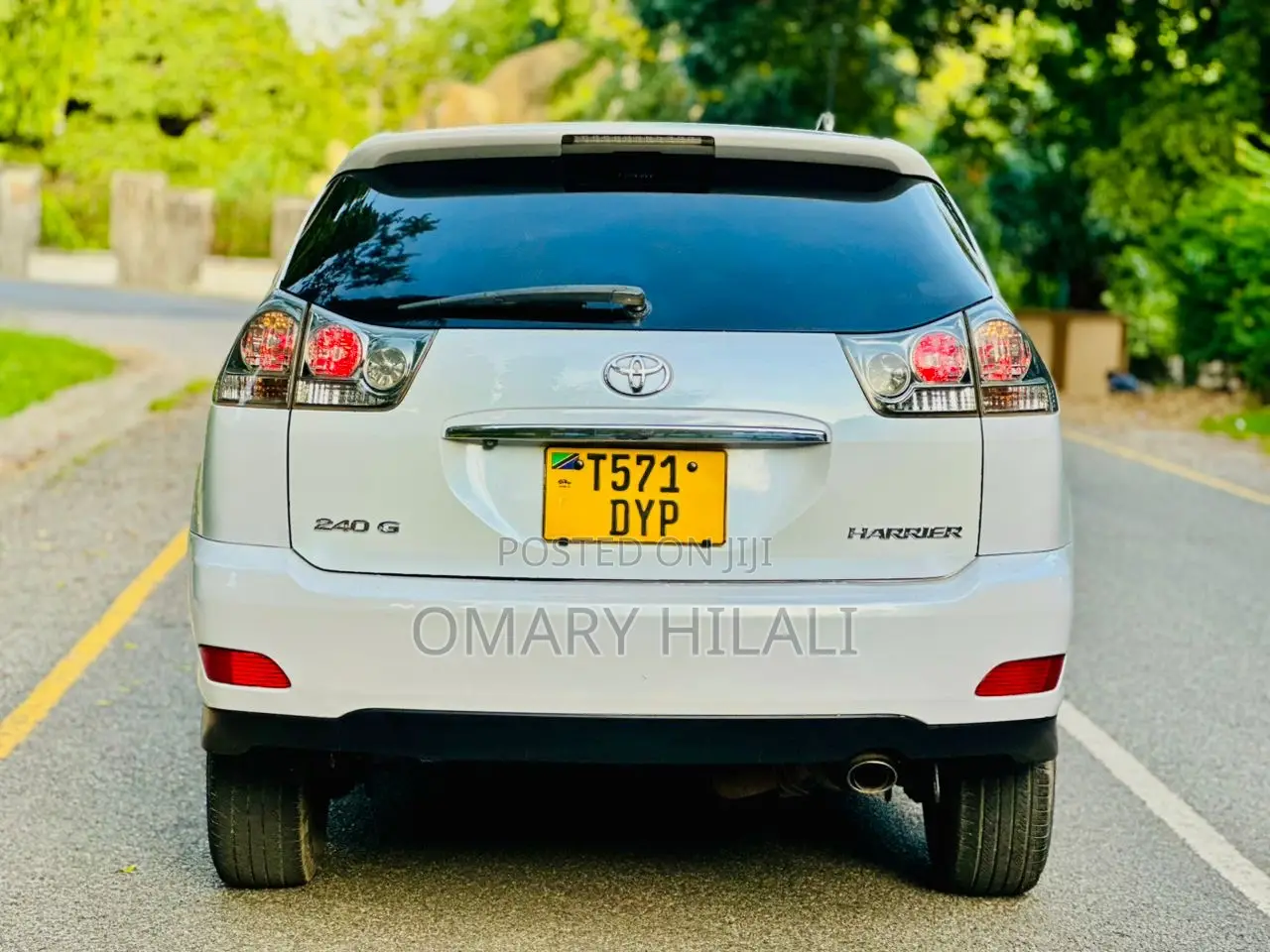 Toyota Harrier 2005 White