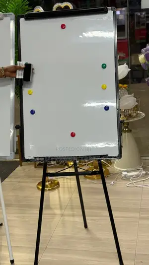 Magnetic Whiteboard With Tripod Stand 60x90cm And Marker Tray