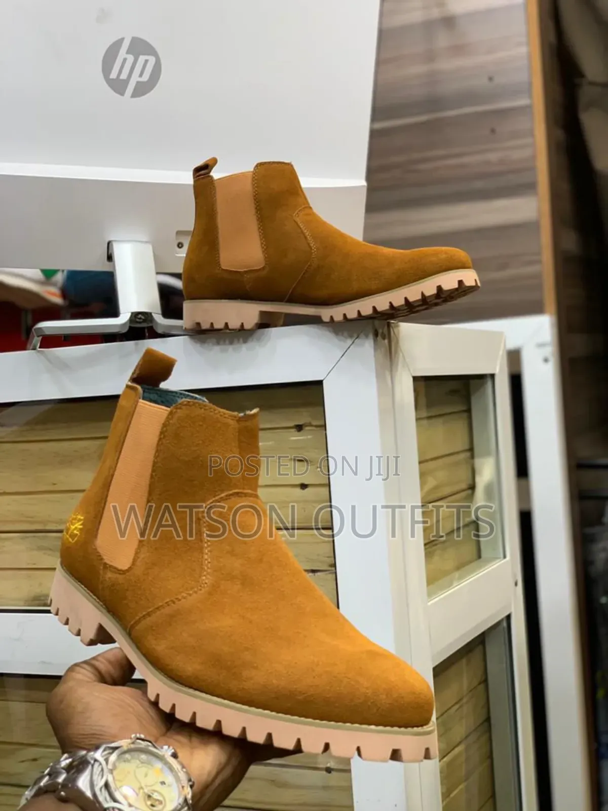 Viatu Vya Buti or Men's Boot Shoes Za Form Elegant