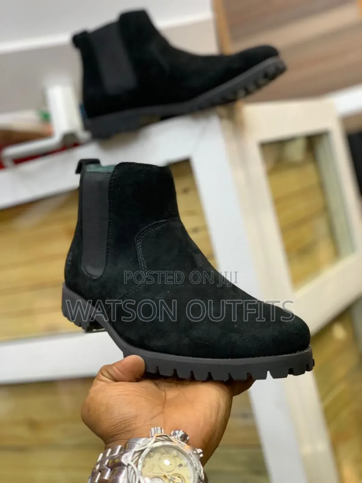 Viatu Vya Buti or Men's Boot Shoes Za Form Elegant