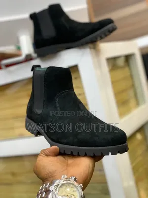 Viatu Vya Buti or Men's Boot Shoes Za Form Elegant