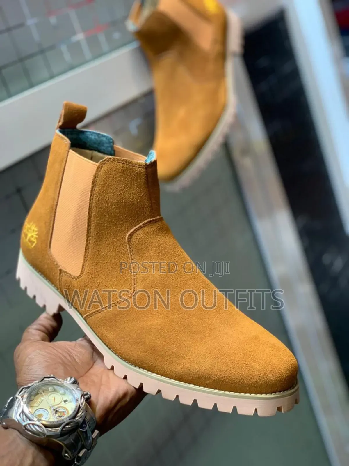 Viatu Vya Buti or Men's Boot Shoes Za Form Elegant