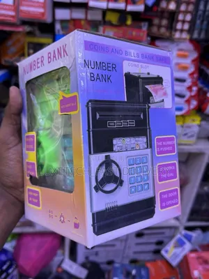 Electronic Piggy Bank Safe Or Mini Atm For Children