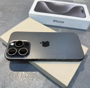 New Apple iPhone 15 Pro 128 GB Black