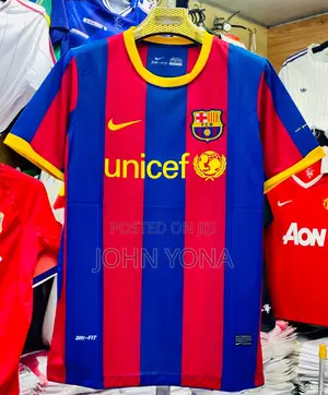 Fc Barcelona 2010/11 Home Football Shirt