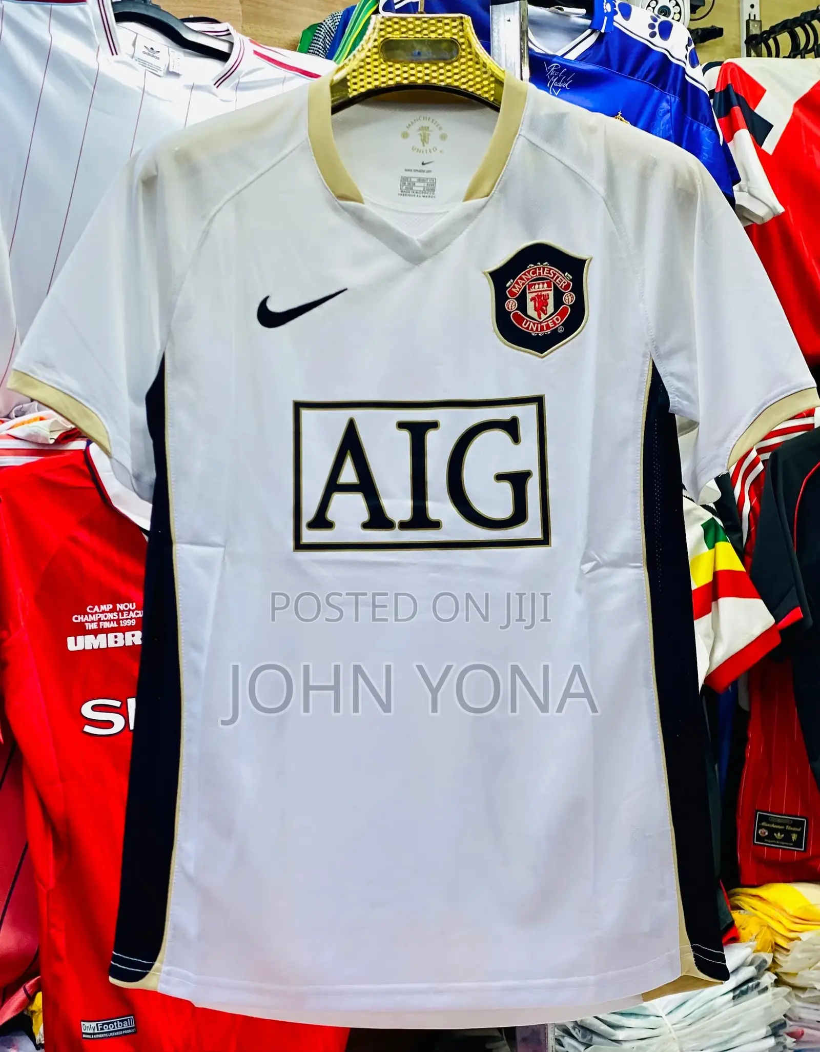 Manchester United 2006-08 Away Football Shirt