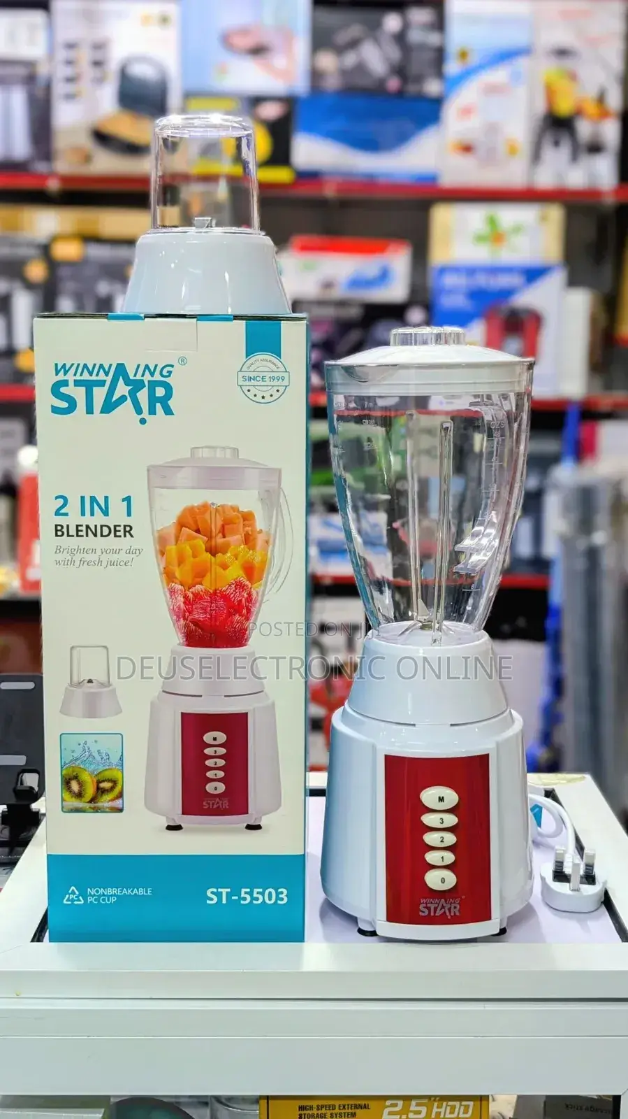 Winning Star 2in1 Blender 1.5l