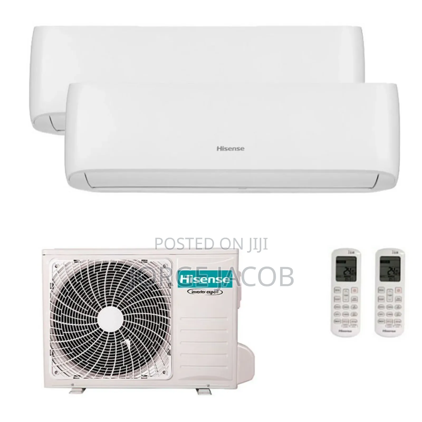 Hisense Multi - Inverter Style( 2x1) + Btu Multi (Indoor)