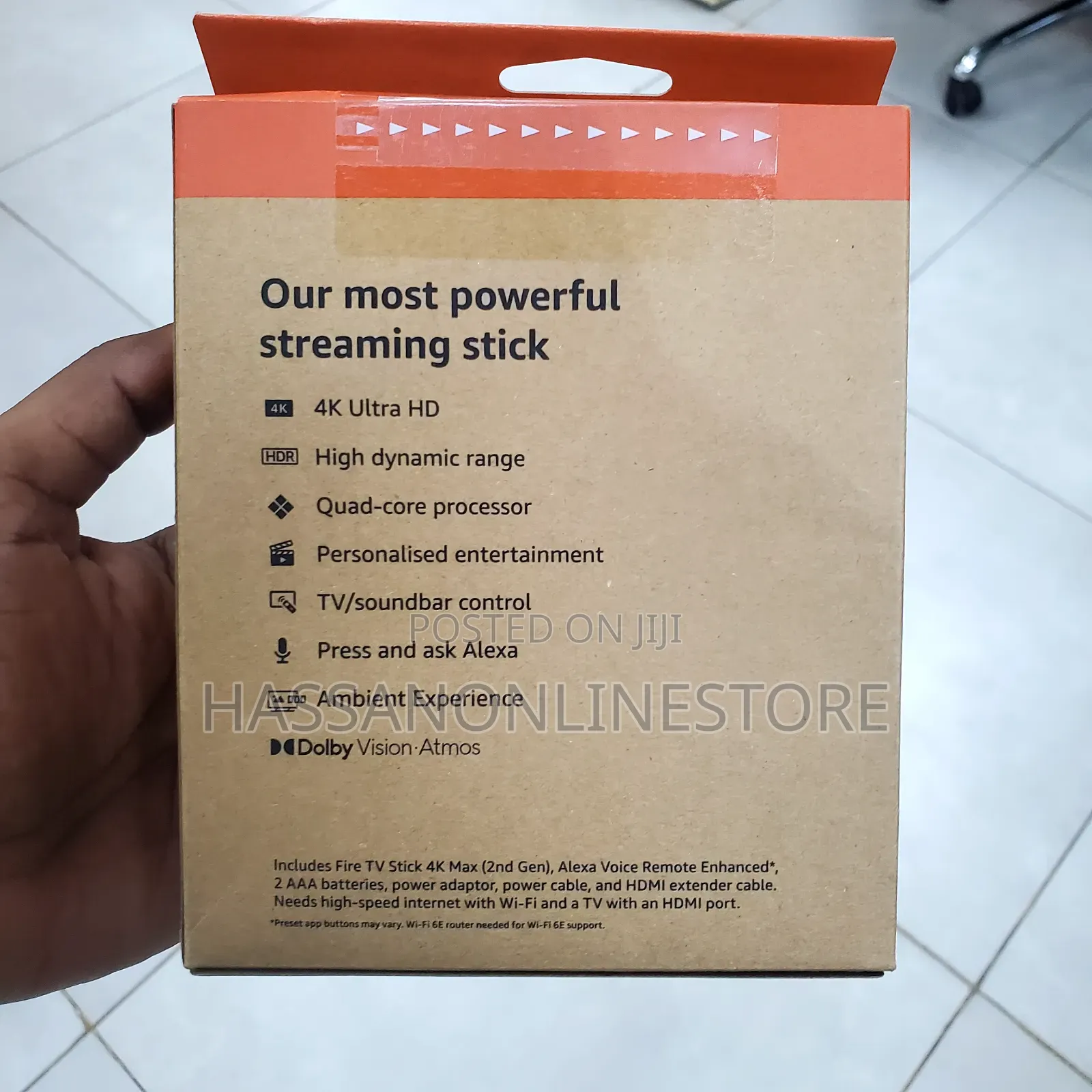 Amazon Fire Tv Stick Max Streaming Device
