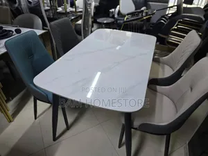Elegant Dinning Table+ Chairs Set(4 and 6 People)