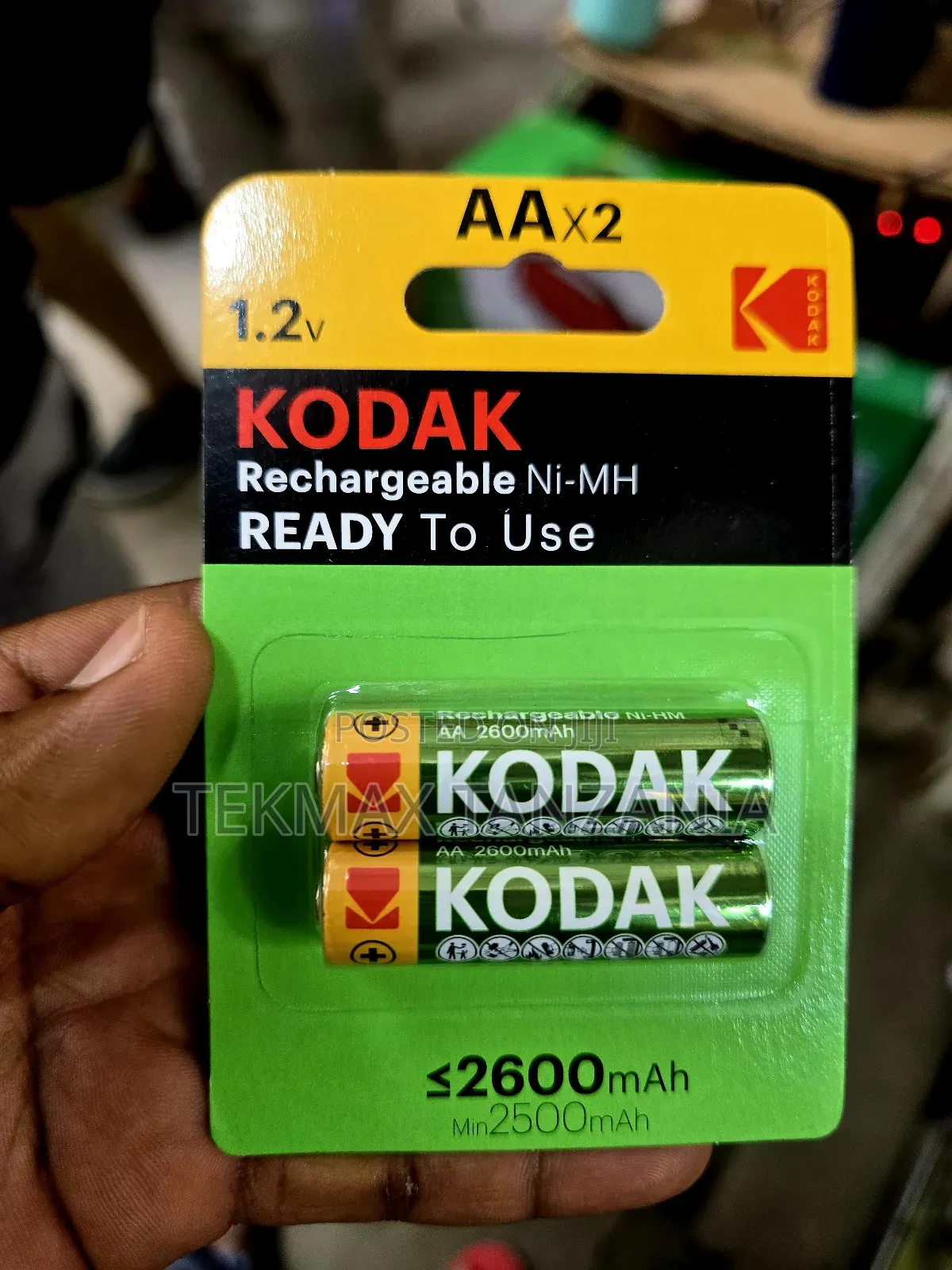 Kodak Rechargeable Batteries Aa 2600mah