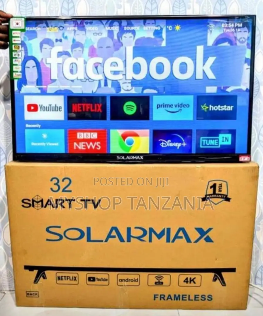 Solarmax Inch 32 Smart Frameless Tv