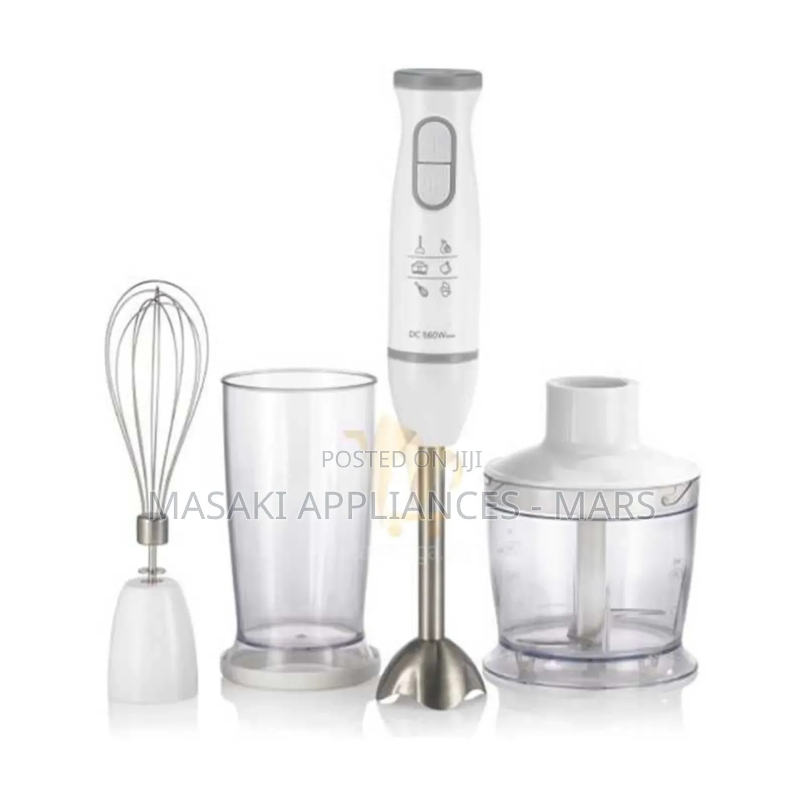 Brand New Orignal Hisense Hand Blender Set 560 Watt Model Hhbc564qw