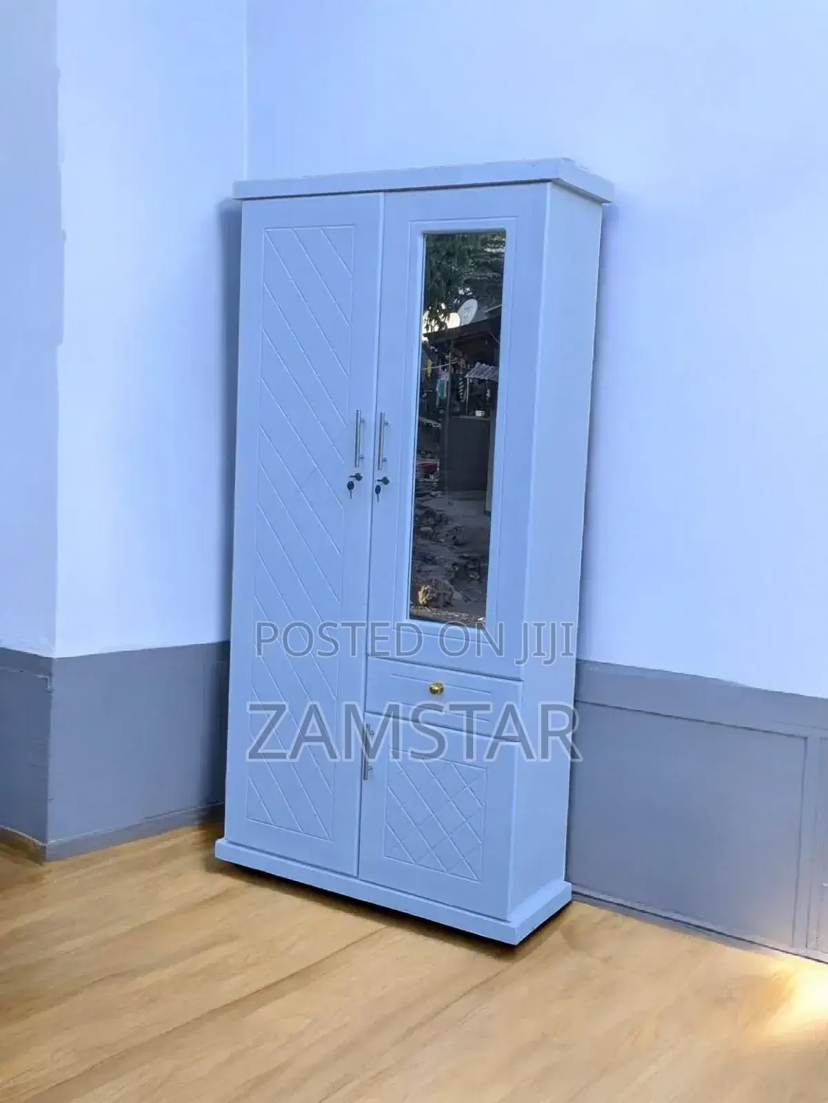 Kabati La Nguo Milango Miwili ( 2 Doors Wardrobe)