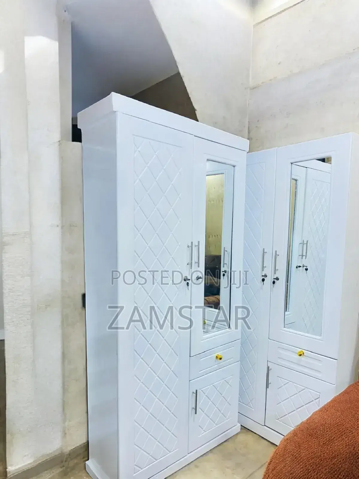 Kabati La Nguo Milango Miwili ( 2 Doors Wardrobe)
