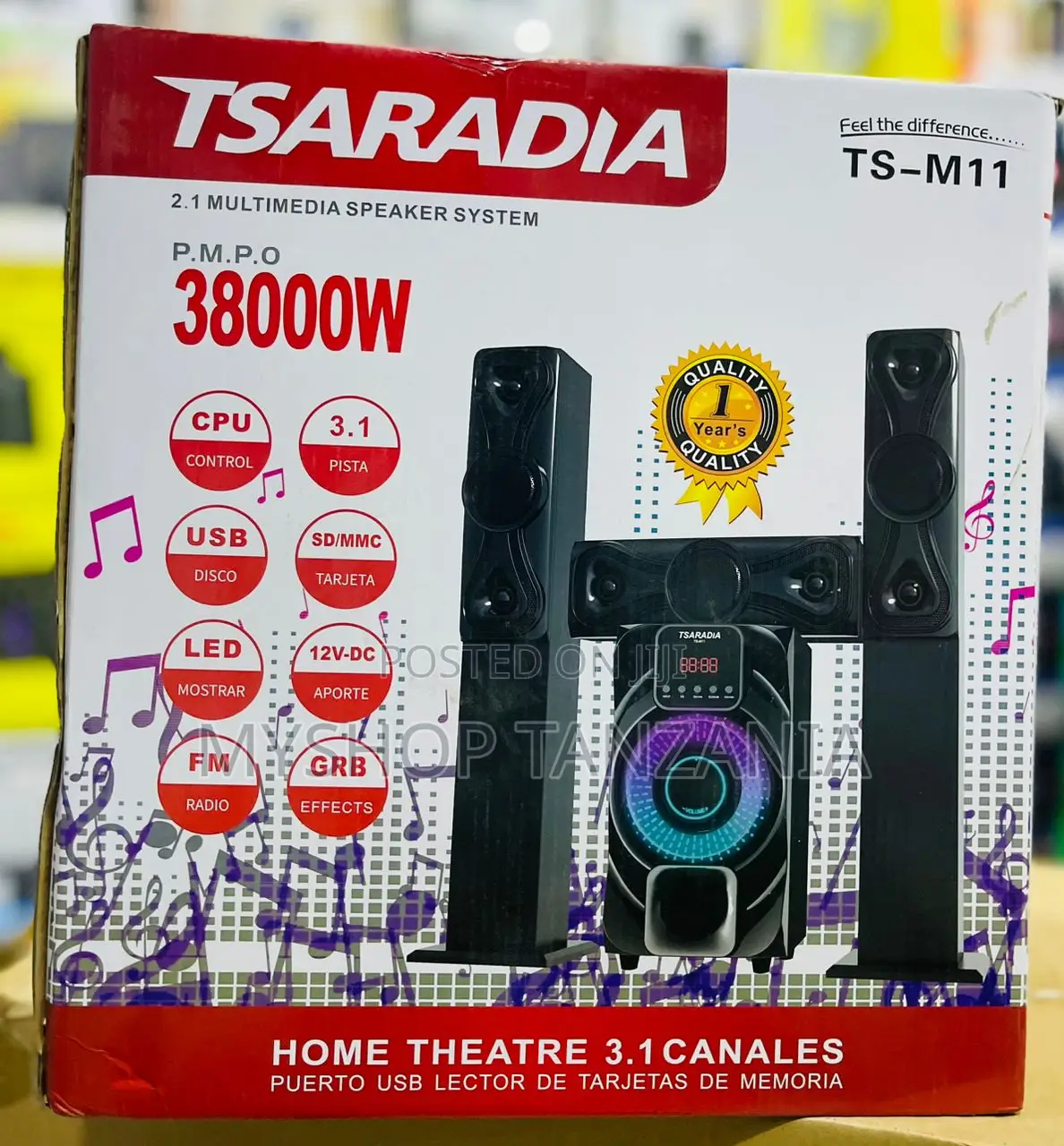 Tsaradia Subwoofer 3 Speaker