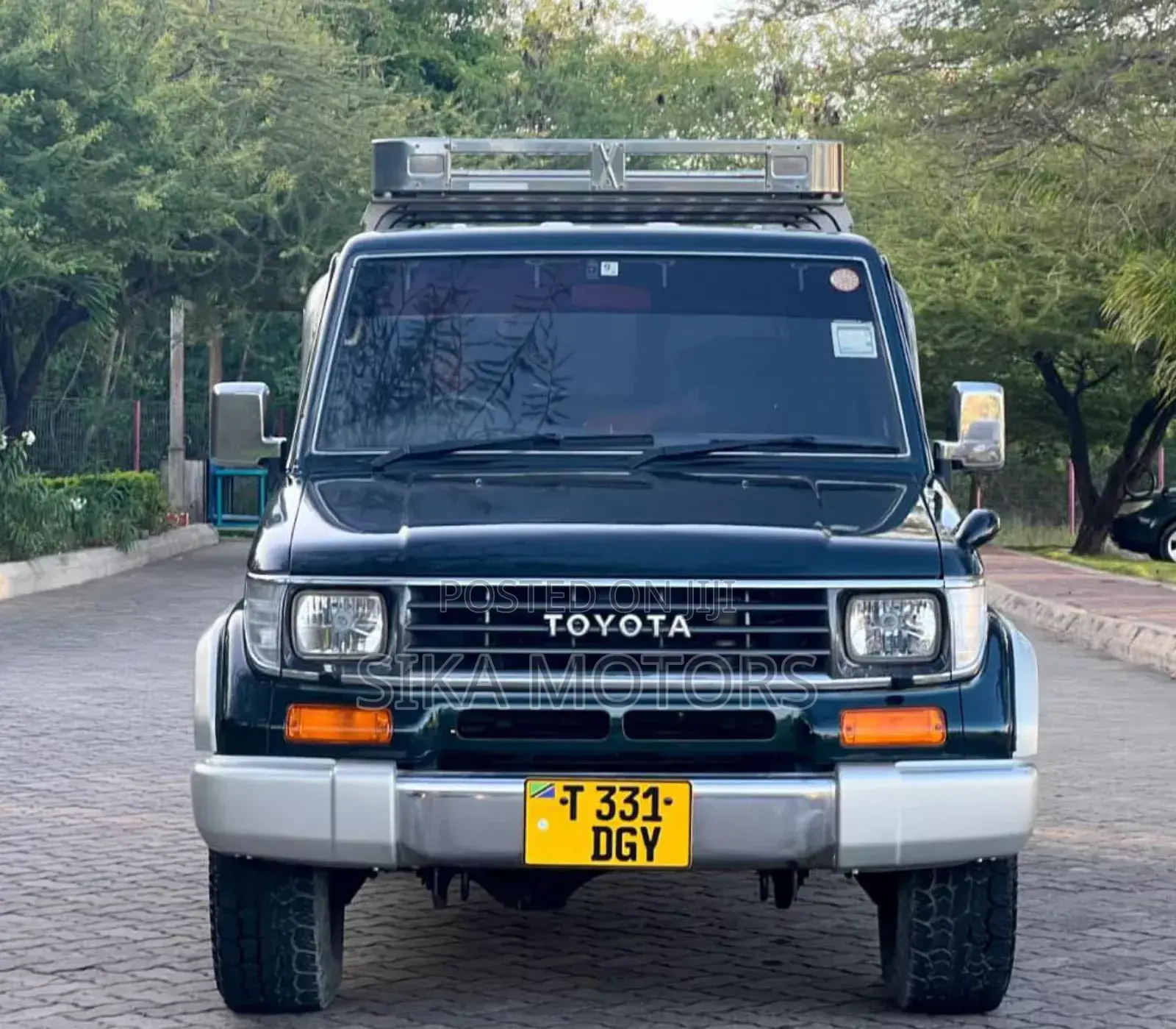 Toyota Land Cruiser Prado 2.4 DT 1995 Matt Black