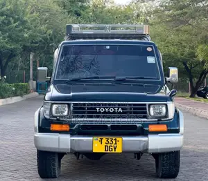 Toyota Land Cruiser Prado 2.4 DT 1995 Matt Black