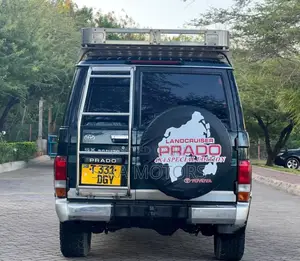 Toyota Land Cruiser Prado 2.4 DT 1995 Matt Black