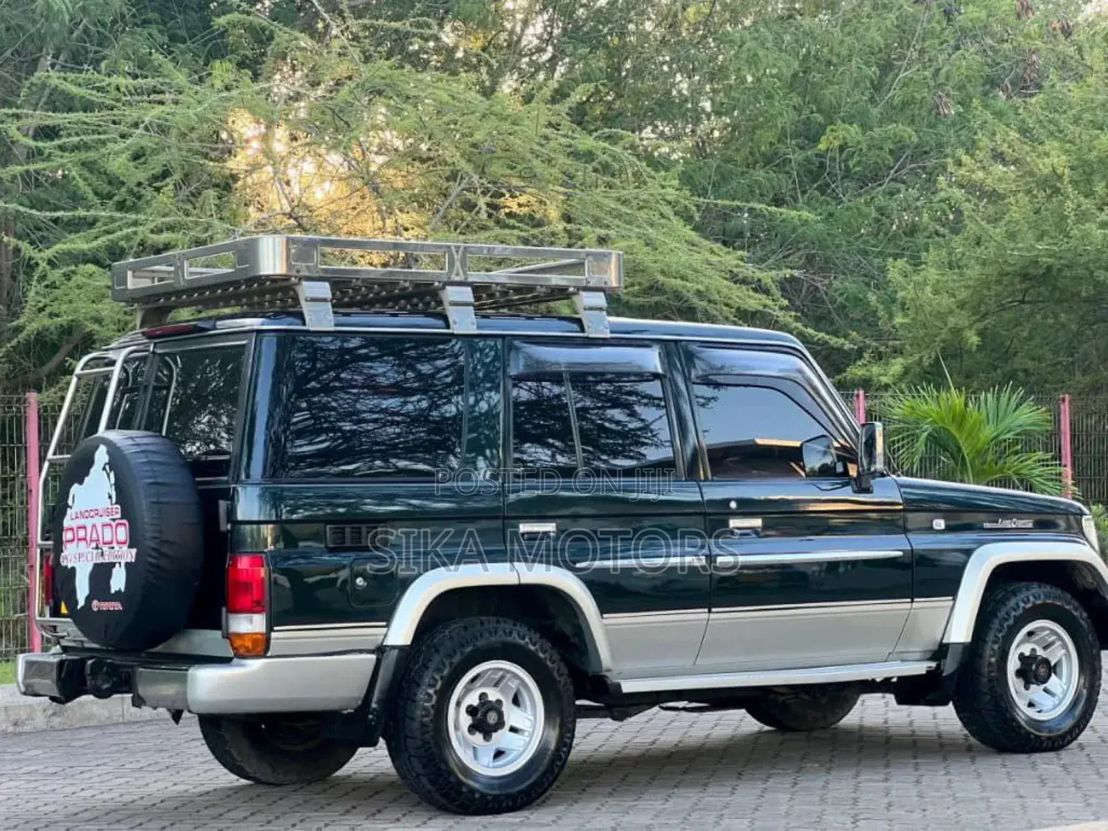 Toyota Land Cruiser Prado 2.4 DT 1995 Matt Black